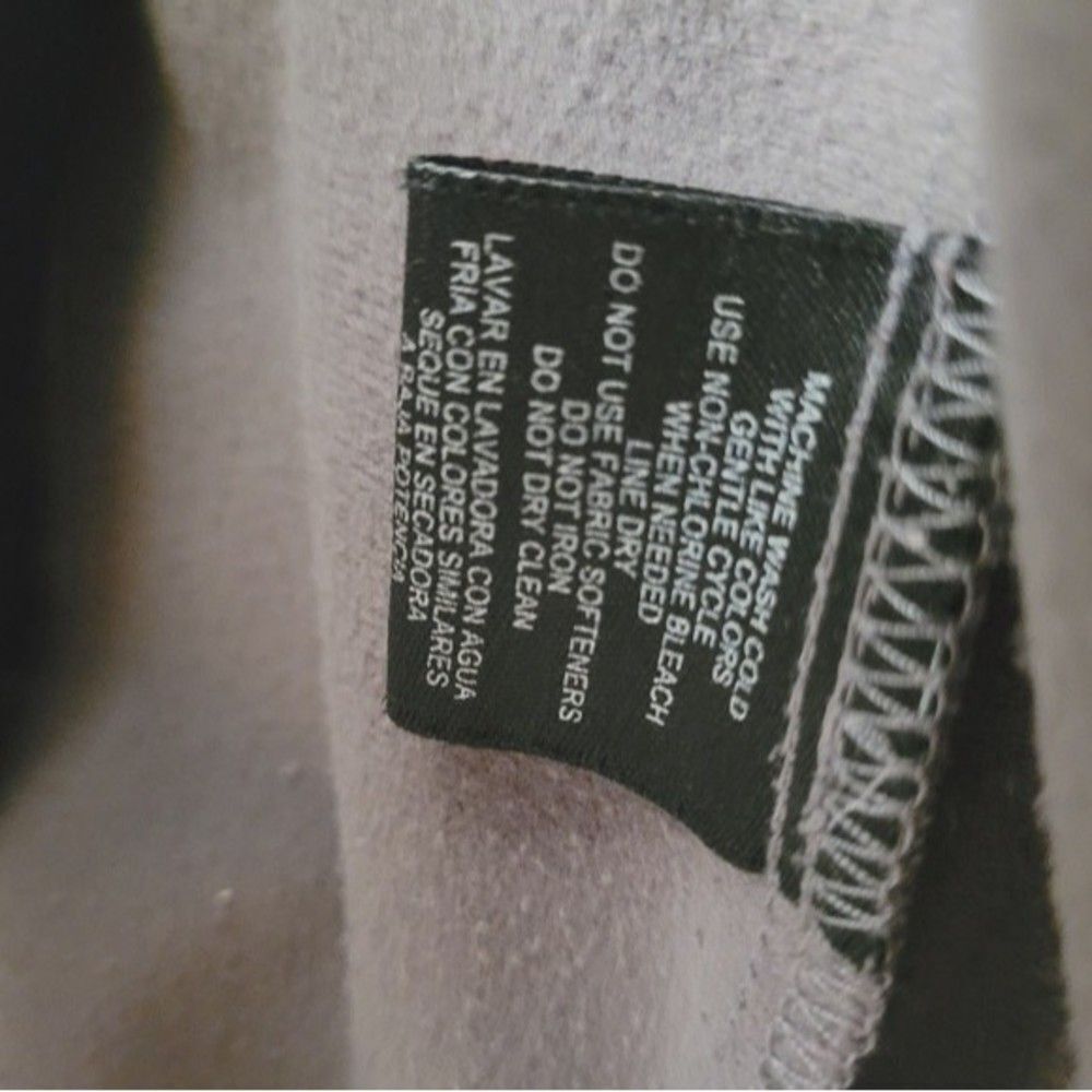 Dickies Jacket Grey Black Zip Front Shell Small W… - image 7